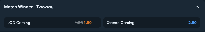 Dota 2 Odds Boost LDG Gaming